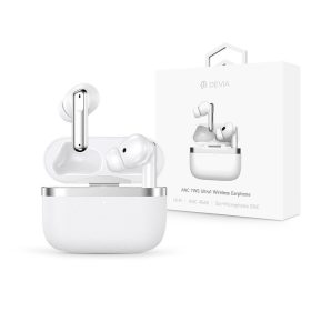 Devia TWS-Ultra-1 ANC Bluetooth sztereó headset - fehér