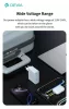 Devia Extreme Speed Series 100W GaN PD hálózati gyorstöltő adapter USB+3xType-C - fehér