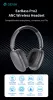 Devia EarBass Pro2 ANC Bluetooth sztereó fejhallgató beépített mikrofonnal - szürke