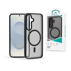   Devia Pino Series Magnetic ütésálló tok - Samsung SM-S937 Galaxy S25 - fekete