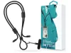 Devia Cable Pro5 Woven 60W PD Type-C/Type-C adat- és töltőkábel + nyakpánt 1.6m - fekete