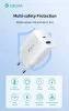 Devia Ultra1 22W PD+QC+Apple Watch 2in1 hálózati gyorstöltő adapter - fehér