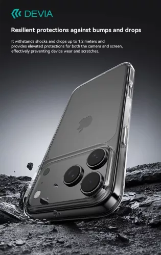 Devia Naked Series szilikon tok - Apple iPhone Air - átlátszó