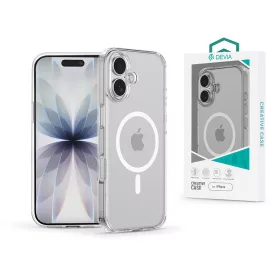   Devia Pure Clear Magnetic ütésálló tok - Apple iPhone 17 - átlátszó