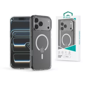   Devia Pure Clear Magnetic ütésálló tok - Apple iPhone 17 Pro - átlátszó