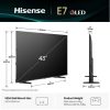 Hisense 43E7Q uhd smart qled tv