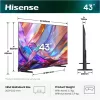 Hisense 43E7S tv 43" 4k uhd smart qled