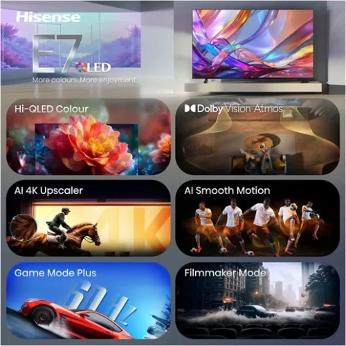 Hisense 43E7S tv 43" 4k uhd smart qled