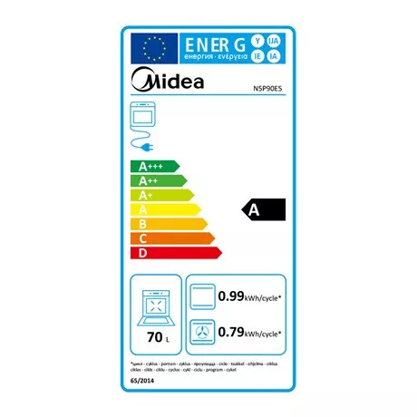 Midea N5P90E5 sütő beépíthető elektromos