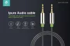 3,5 - 3,5 mm jack audio kábel 1 m-es vezetékkel - Devia iPure Audio Cable -     fekete