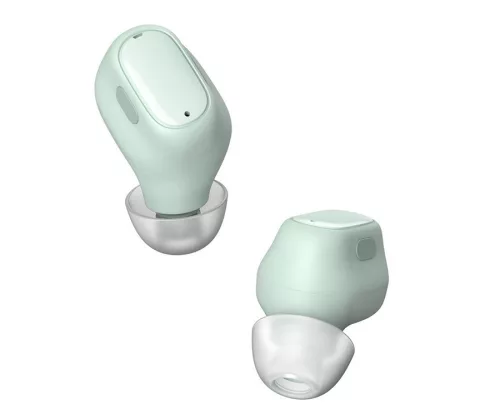 Baseus TWS Bluetooth sztereó headset v5.0 + töltőtok - Baseus WM01 True WirelessEarphones with Charging Case - zöld