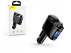 Baseus Bluetooth FM-transmitter/szivargyújtó töltő - 2xUSB + MP3 - Baseus       RH01/S05 - fekete