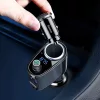 Baseus Bluetooth FM-transmitter/szivargyújtó töltő - 2xUSB + MP3 - Baseus       RH01/S05 - fekete