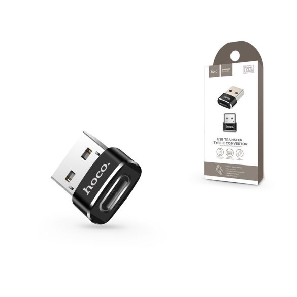 USB Type-C - USB adapter - HOCO UA6 - fekete