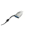 USB - USB Type-C OTG adapter - HOCO UA9 - USB 3.0 - ezüst