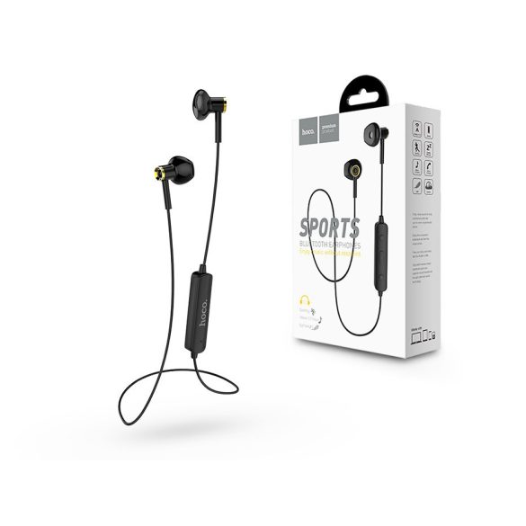 HOCO Sport Bluetooth sztereó fülhallgató v4.2 - HOCO ES21 Wonderful Sport Wireless Earphones - fekete