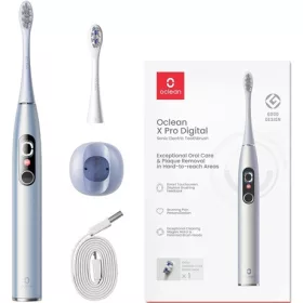 Oclean X PRO DIGITAL SILVER elektromos fogkefe