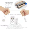 YESIDO USB - USB Type-C adat- és töltőkábel 1,2 m-es vezetékkel - YESIDO CA22 Type-C Data Cable - 5V/2.4A - fehér