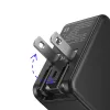 YESIDO hálózati töltő adapter 2xUSB + Type-C bemenettel - 65W - YESIDO YC35 3in1 GaN Charger PD + QC3.0 - fekete