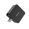 YESIDO hálózati töltő adapter 2xUSB + Type-C bemenettel - 65W - YESIDO YC35 3in1 GaN Charger PD + QC3.0 - fekete