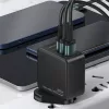 YESIDO hálózati töltő adapter 2xUSB + Type-C bemenettel - 65W - YESIDO YC35 3in1 GaN Charger PD + QC3.0 - fekete