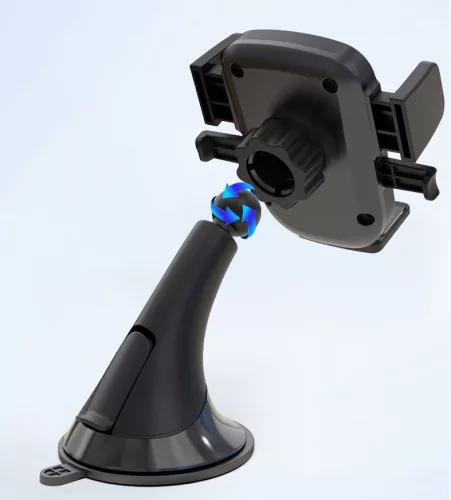 Pavareal univerzális műszerfalra/szélvédőre helyezhető autós tartó - Pavareal   CH62 Car Mount Holder - fekete