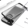 Apple iPhone 11 Pro hátlap - GKK Matte 360 Full Protection 3in1 - fekete/matt átlátszó