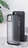 Apple iPhone 11 Pro hátlap - GKK Matte 360 Full Protection 3in1 - fekete/matt átlátszó