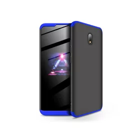   Xiaomi Redmi 8A hátlap - GKK 360 Full Protection 3in1 - fekete/kék