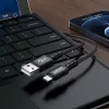 ACEFAST USB-A - Lightning töltő- és adatkábel 1,2 m-es vezetékkel - 5V/2,4A - ACEFAST C1-02 Acewire Pro Charging Data Cable - fekete (Apple MFI engedélyes)