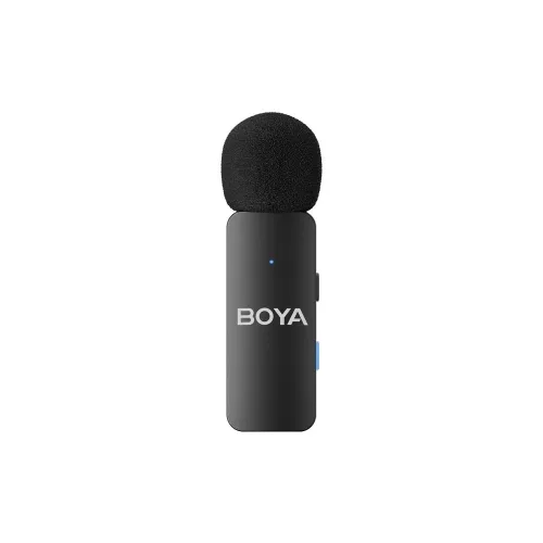 Boya BY-V4 - 2,4 GHz-es, négycsatornás vezeték nélküli mikrofon 3,5 mm-es JACK csatlakozóval