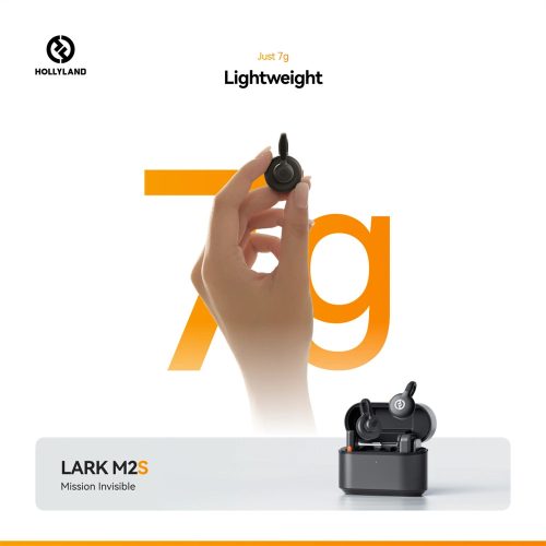 HOLLYLAND LARK M2S MINI COMBO Vezeték Nélküli Mikrofon Szürke