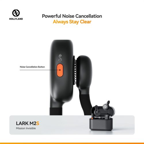 HOLLYLAND LARK M2S MINI COMBO Vezeték Nélküli Mikrofon Szürke