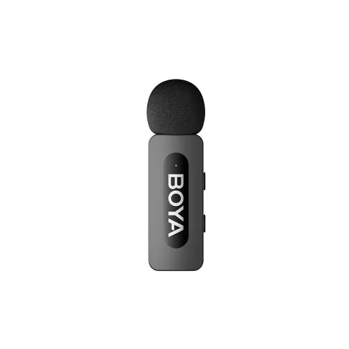 BOYA V Series BY-V2 vezeték nélküli mikrofon Lightning csatlakozós eszközökhöz, 2 adó + 1 vevő