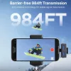 BOYA BOYALINK V3-02 2.4GHz Univerzális vezetéknélküli szett (1+2) USB-C + 3.5mm TRS