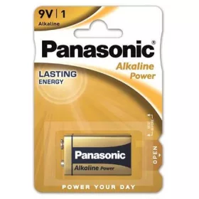 Panasonic Alkaline Power 9V blokk alkáli/tartós elemcsomag