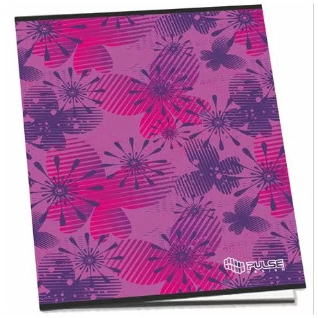 Pulse 220239 füzet, tűzött, A5 kockás, 52 lap