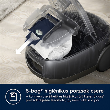 Electrolux EB61C1OG porszívó porzsákos