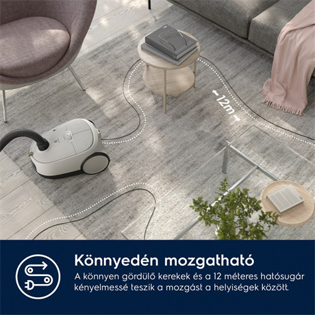 Electrolux EB61H6SW porszívó porzsákos