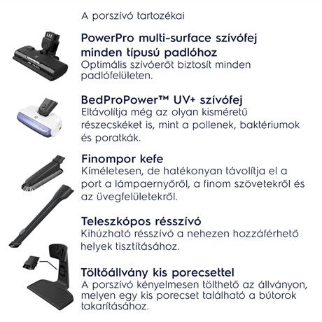 Electrolux ES52HB25SH porszívó álló
