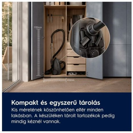 Electrolux EB51C1WP porszívó porzsákos
