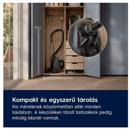 Electrolux EB51A3WB porszívó porzsákos
