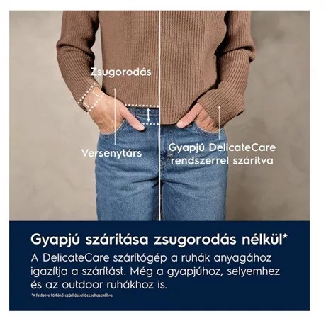 Electrolux EW7D384VE szárítógép hőszivattyús 8kg