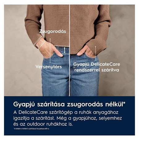 Electrolux EW7D394PE szárítógép hőszivattyús 9kg