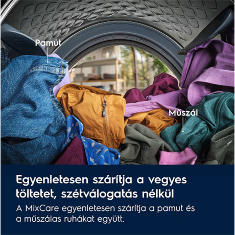 Electrolux EW6D185YE szárítógép hőszivattyús 8kg