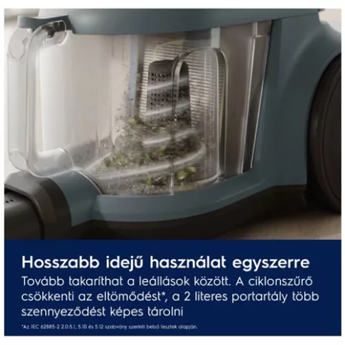 Electrolux EL31C1LDB porszívó porzsák nélküli