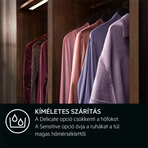 AEG TR718BE szárítógép hőszivattyús 8kg