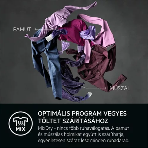 AEG TR718BE szárítógép hőszivattyús 8kg