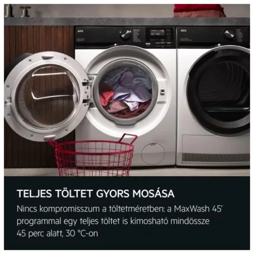 AEG LFR6D844E mosógép elöltöltős