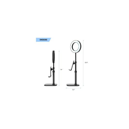 DIGIPOWER Success telefontartó és 6" kör LED